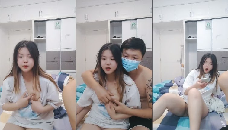 纯纯小欲妹~微胖天花板❤️全程露脸微胖才是极品~颜值天花板3P大秀直播❤️后面上面插一根口一根，掰开骚逼看特写海报剧照